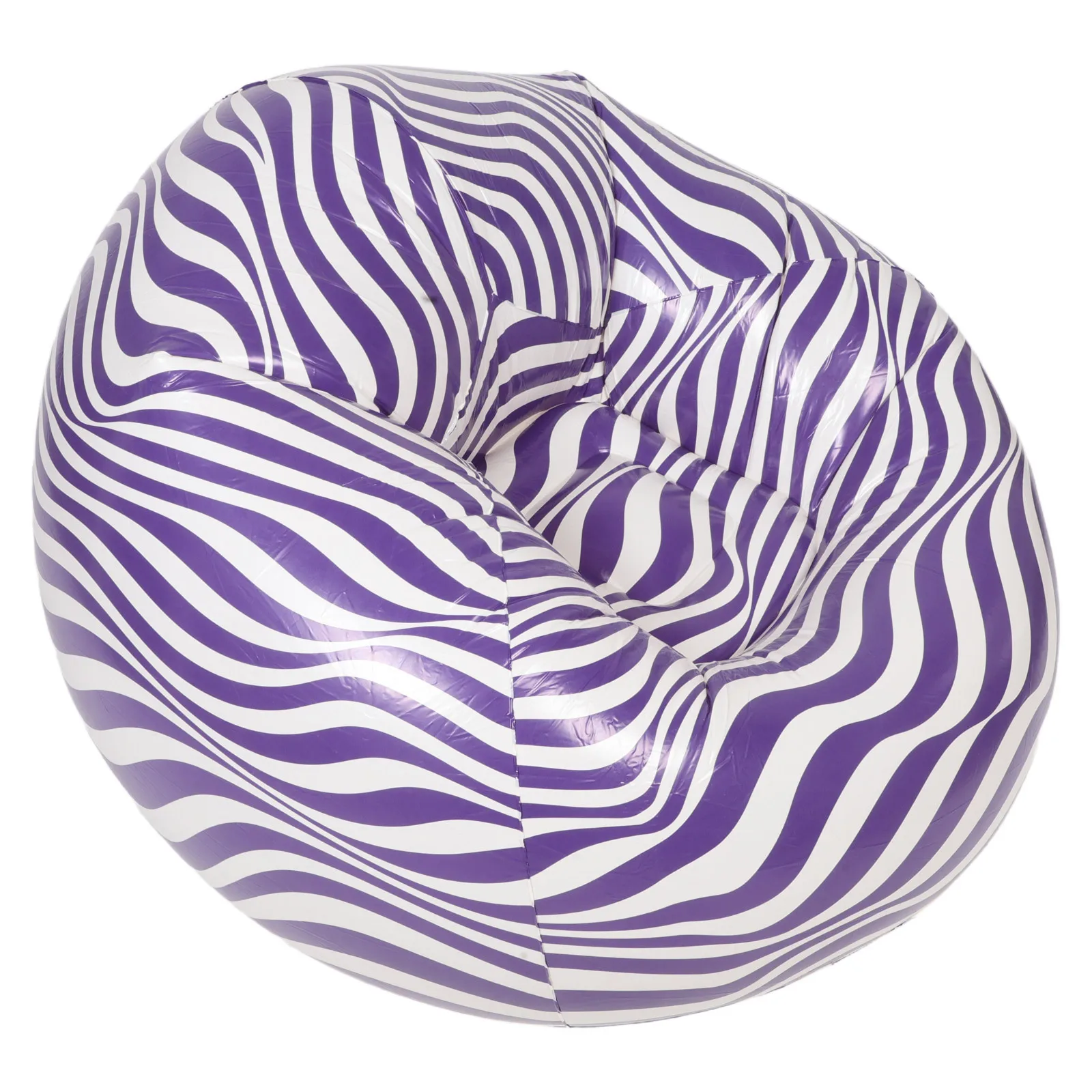 

Outdoor Foldable Inflatable Lazy Sofa Chair Thickened PVC Comfortable Camping Bean Bag Chair Portable for Beach Travel