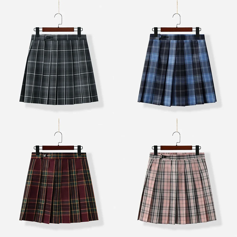 Set uniforme scolastica multicolore JK per ragazze giapponesi, 5 pezzi, foto di laurea, con gonna a pieghe sexy, costumi cosplay da donna