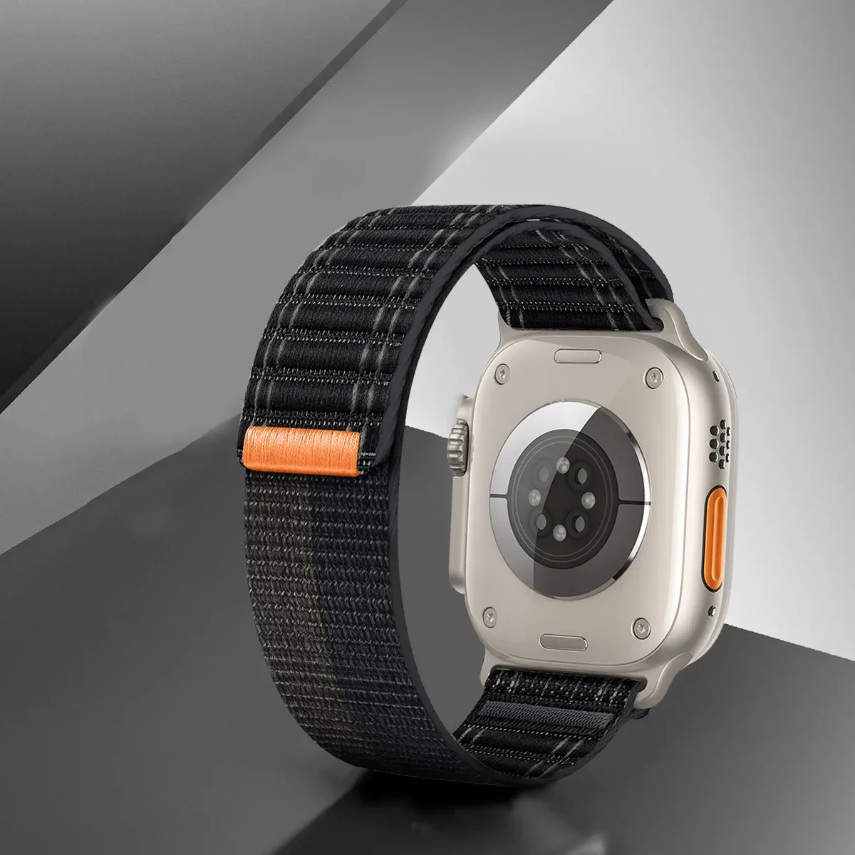 Нейлоновый ремешок для Apple Watch Band Ultra 2 49 мм 45 мм 41 мм 44 мм 42 мм 38 мм Браслет с волнистым узором для iWatch Series 9 8 7 6 5 4