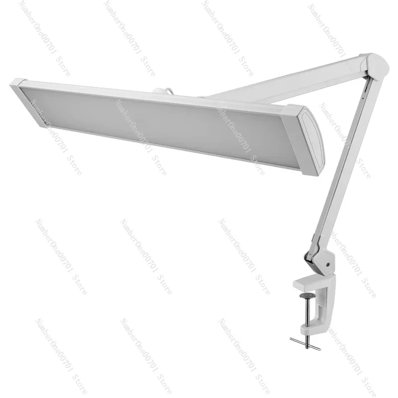 Jewelry 30W LED Working Clamp Light Superior 3000~6500k Flexible Arm  Lamps Desk Mount Bench Lamp with Dimming