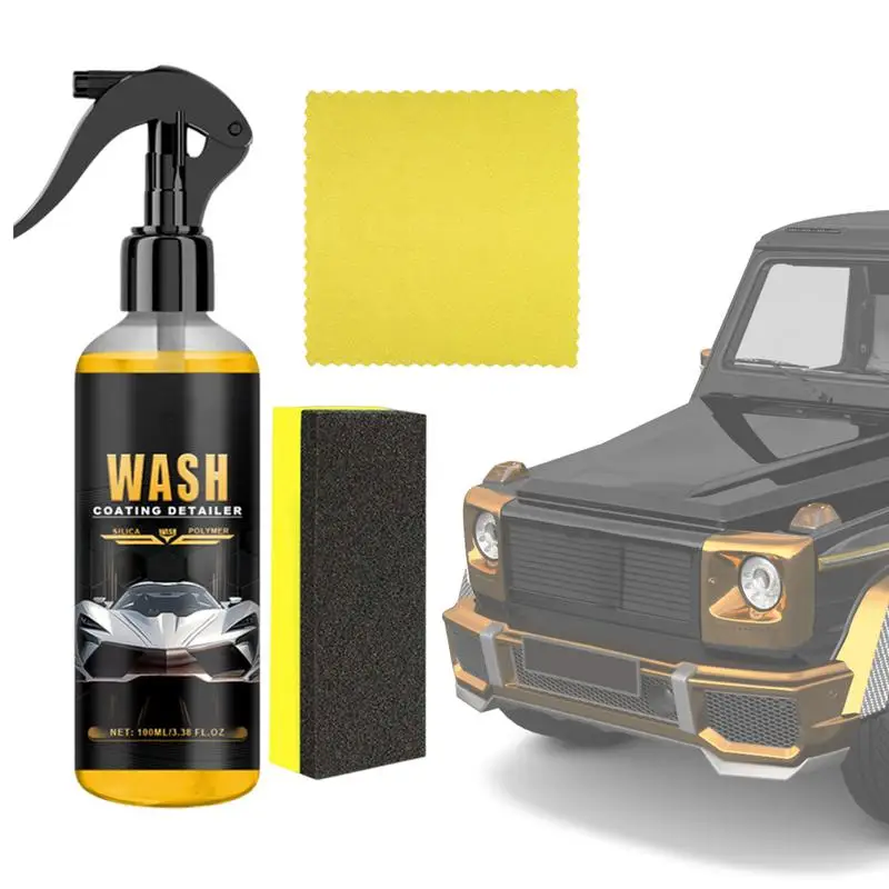 

Car Wash Foamer 100ml Powerful Oil Film Cleaner And Remover Car Wash Blocks UV Rays Enhances Car Cleanliness For Ensures