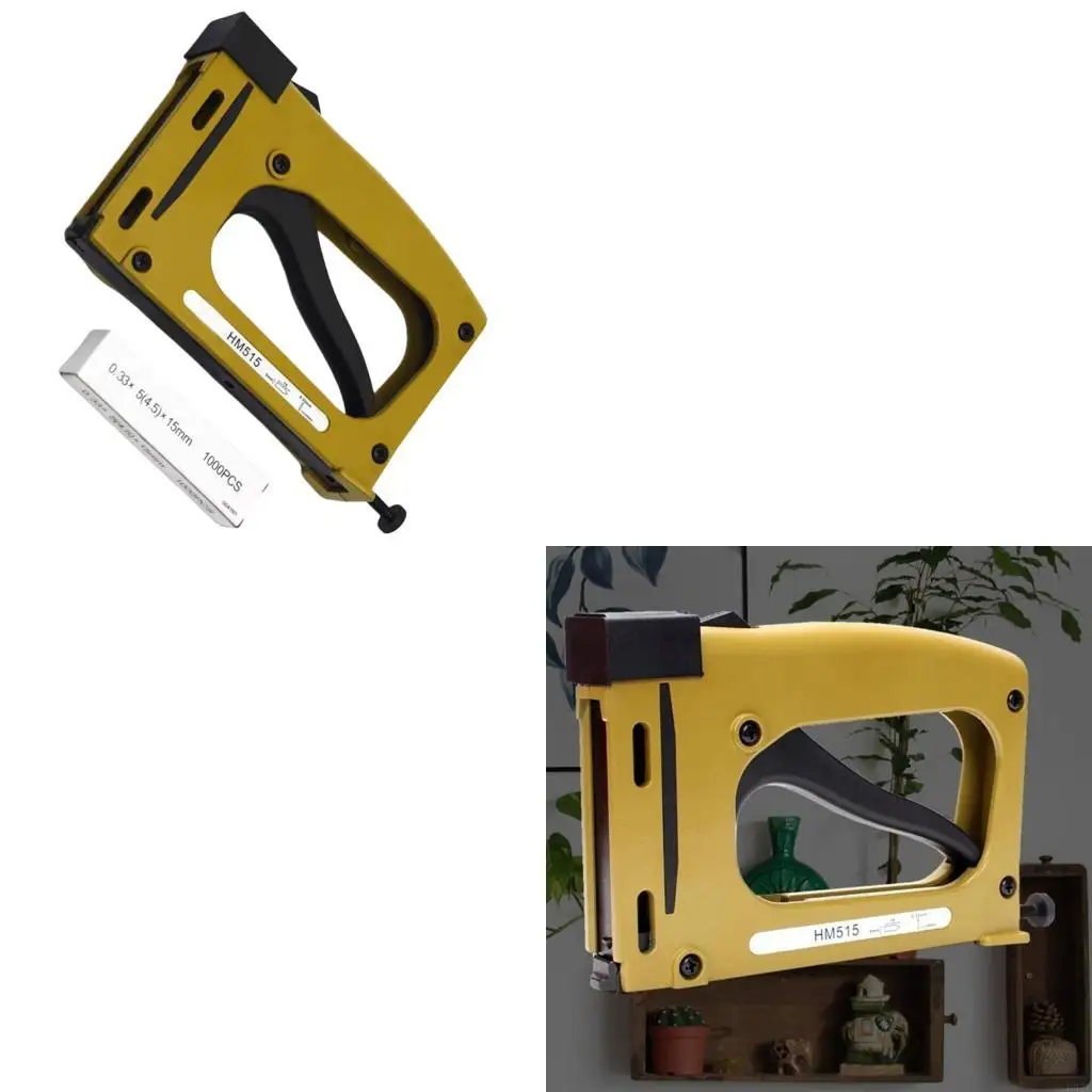 

Back Plate Mounting Fixed Nailer Industrial Art Photo Frame Stapler Easy to Use