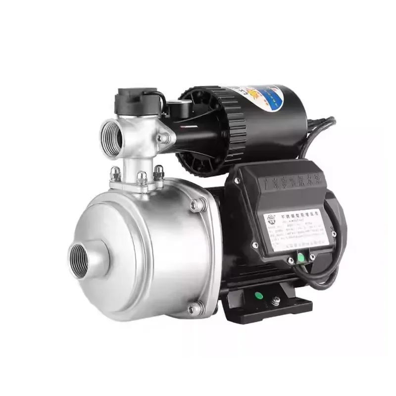 Automatic Stainless Steel Water Pump High Pressure Booster for Home Garden Large Flow Rate Strong Suction Power Quiet