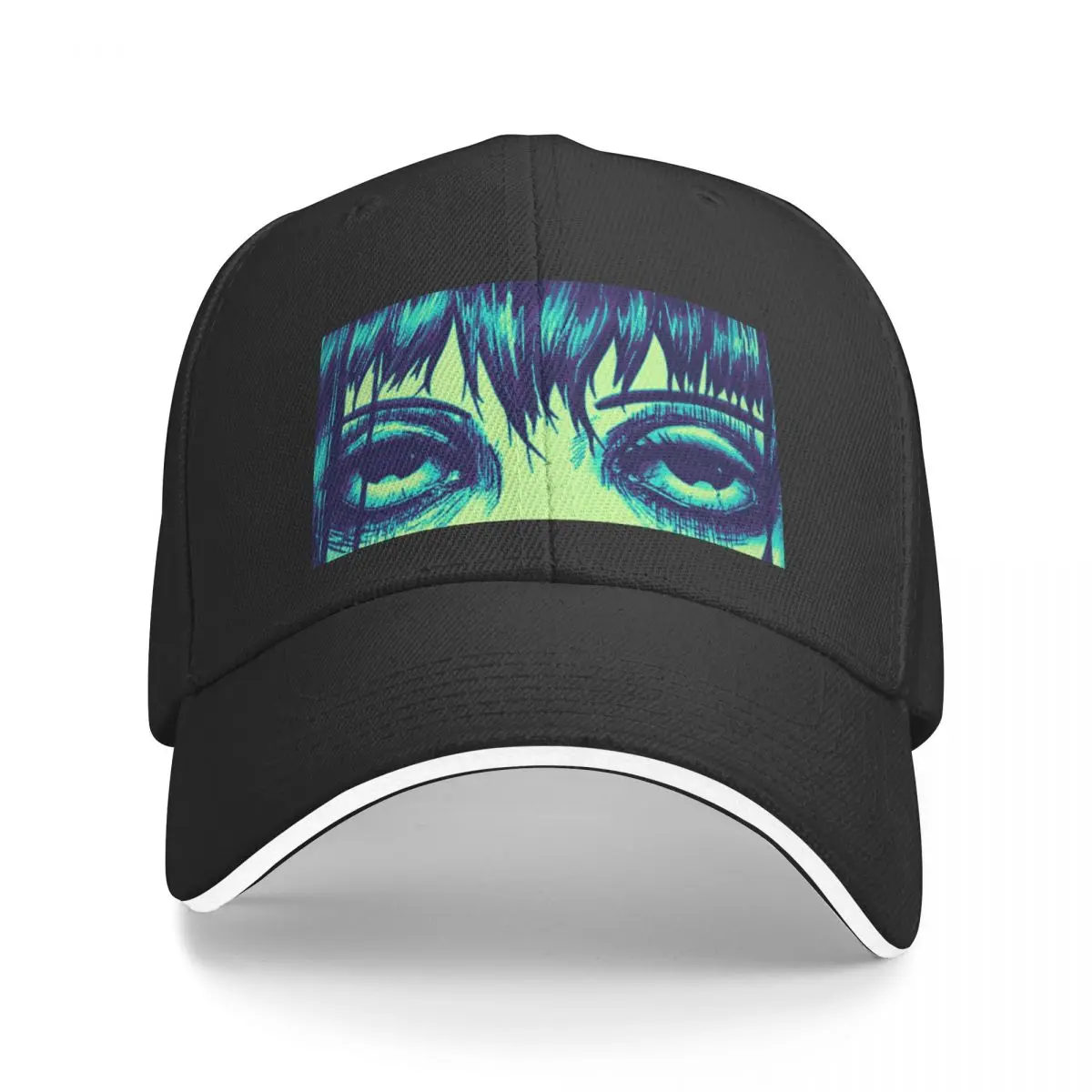 Horror Eyes Art Desk Pad Baseball Cap tea Hat Cosplay Baseball Men Women's