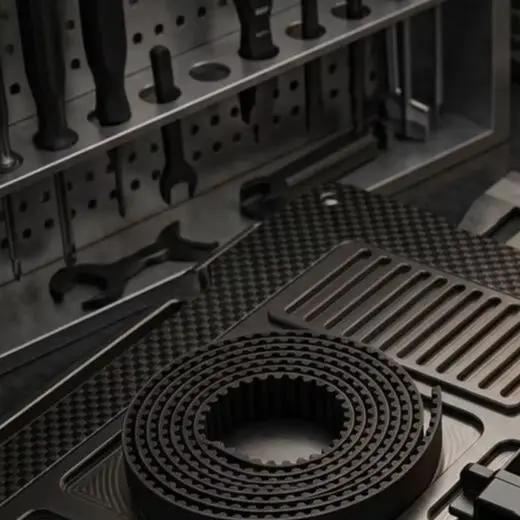 Van Door Mechanism Right Sliding Door Belt ABS Material Construction Non Deformation Structure As Shown In The Picture