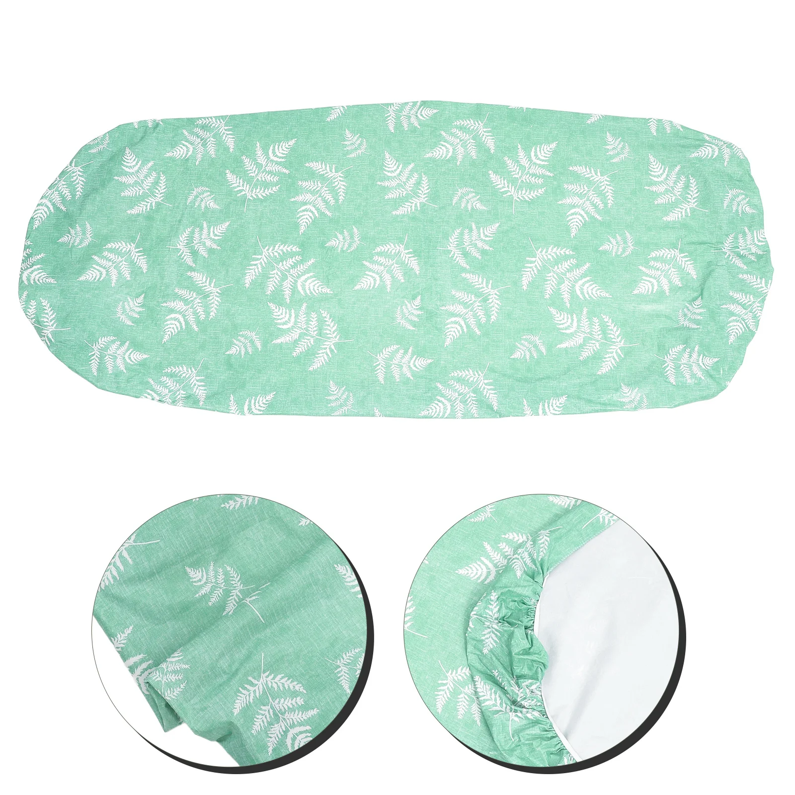 

Elastic Table Cover Anti-Dust Waterproof Dining Table Cloth Home Hotel Outdoor Picnic Stretchy Pvc Flannel Decorative