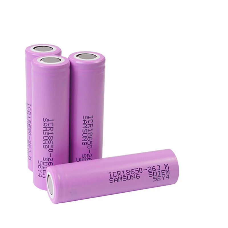 Imagem -05 - Baterias Recarregáveis de Qualidade Superior Ideal para Gadgets Eletrônicos 18650 3.7v 2600mah 0.5c 50 Pcs