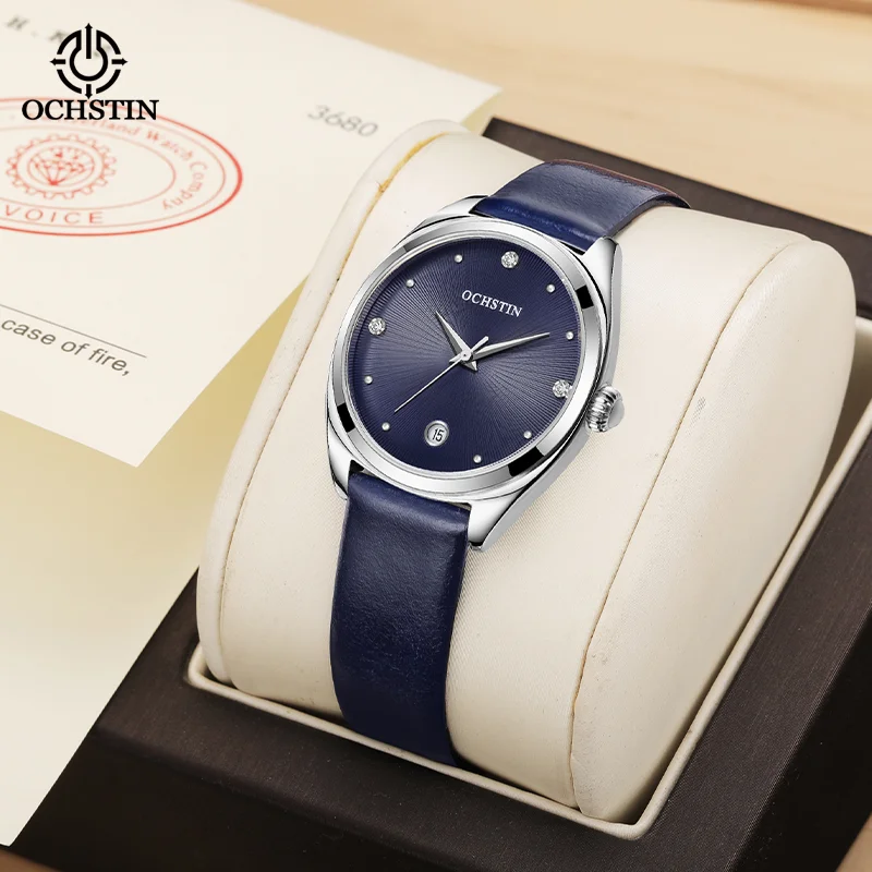 OCHSTIN Women's Parangon Collection Wristwatch Female Japanese Movement Stainless Steel Case Waterproof Fashion Luxury Wrist