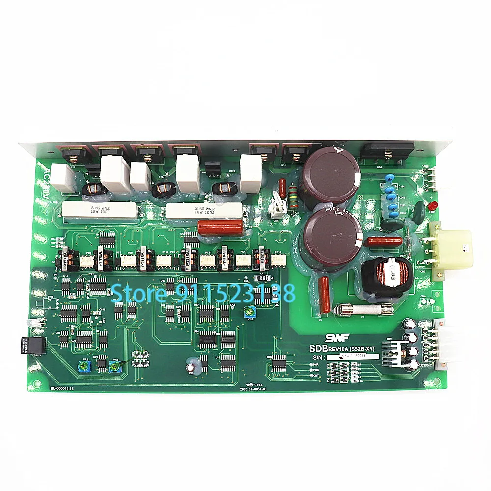 SWF Sunstar Embroidery Machine Spare Parts Genuine XY Driver Board Card AC220V BD-000044,16 SDB REV10A (SS2B-XY)