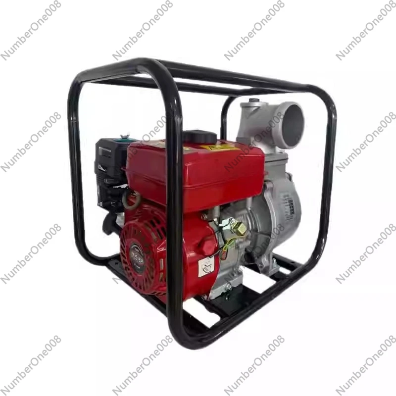 4-Inch household high-pressure diesel water pump, easy to start, low fuel consumption, 10 horsepower