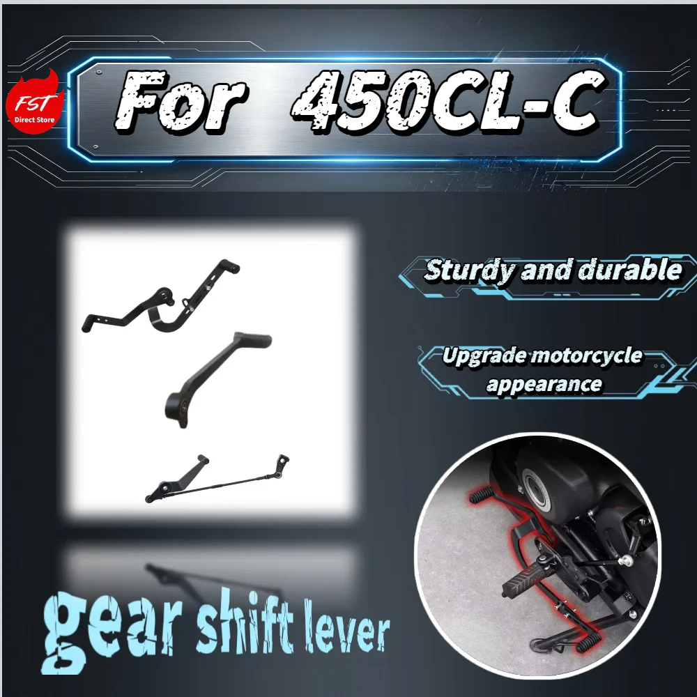 

For CLC450 Front Rear Adjustable Shift Lever Widened Footpeg Gear Shift Pedal Modified Accessories