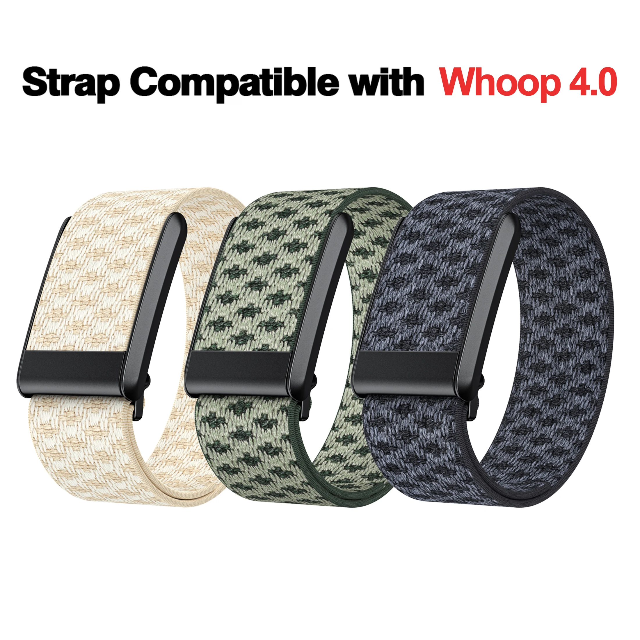 

WHOOP SportFlex браслет нейлоновый мягкий дышащий сменный ремешок для фитнеса регулируемый защитный спортивный ремешок, совместимый с 4.0