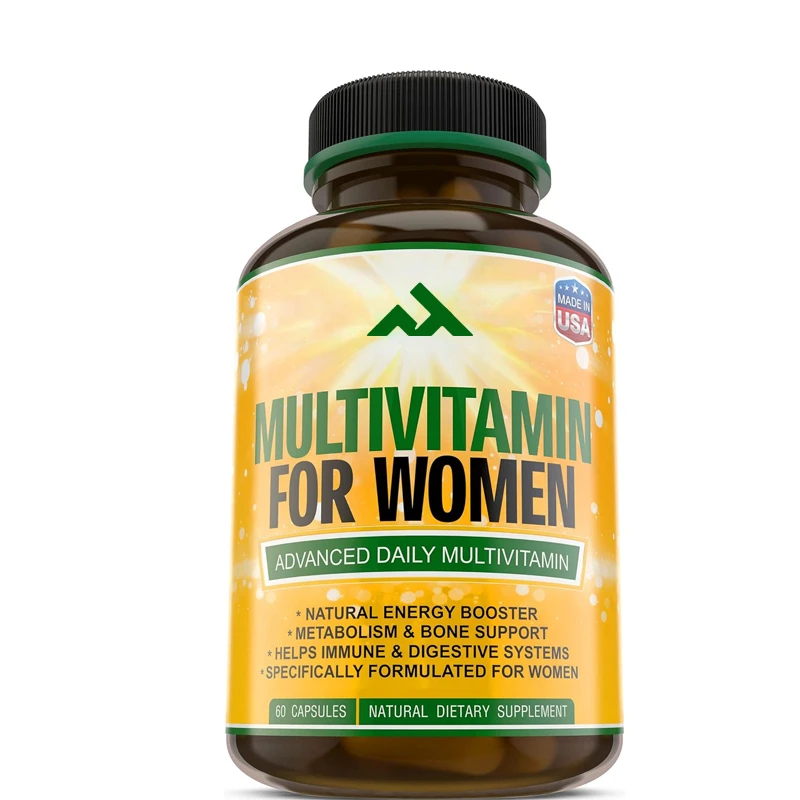 

Women's Multivitamin Supplements. Immune and Female Support+ Antioxidants and Natural Enhancers. Non GMO, Gluten Free