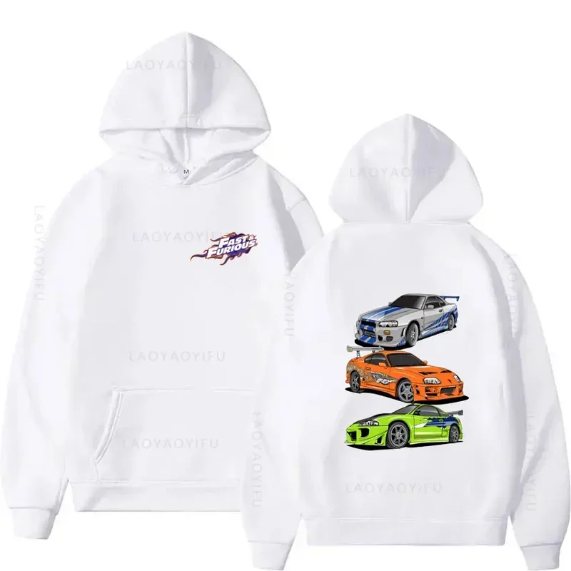 Fast And Furious Theme Sweatshirts Men Hoodies Essentials Hoodie Men's Autumn Clothing Hooded Shirt Graphic Sweatshirt Y2k