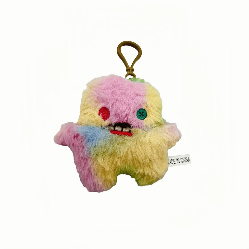 Neuer Fuggler Original Monster-Anhänger Plüschpuppe Lustiges Hässliches Zahnmonster Schlüsselanhänger Gefülltes Cartoon-Spielzeug 9,5-14CM Plüsch-Spielzeug Geschenk – Detail 5