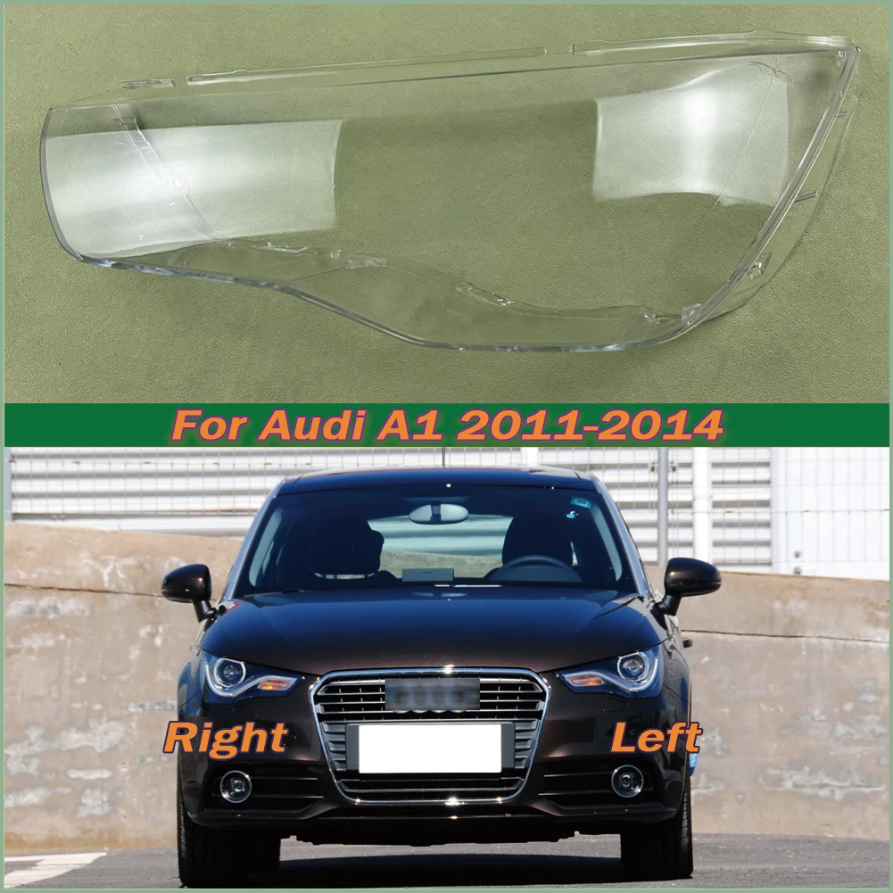 

Чехол для передней фары Audi A1 2011-2014, прозрачный чехол для передней фары из оргстекла, замена оригинального абажура