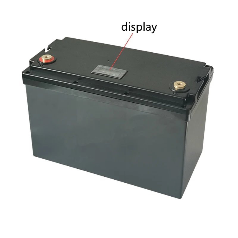 50Ah 80Ah 90Ah 105Ah lifepo4 battery Screw type storage box 12V 24V solar cells RV yacht battery plastic waterproof battery box