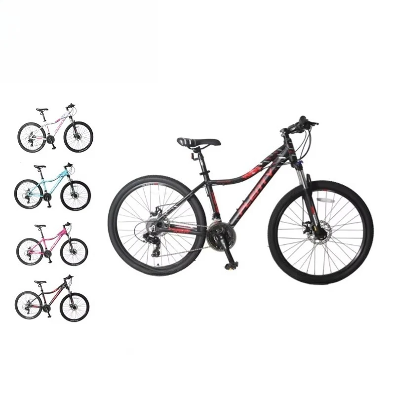 BR High Quality 26 Inch Aluminum Alloy 24 Speed Mountain Bike For Men And Women With Disc Brake And Front Suspension