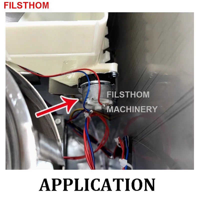 Filling Machine Motor Control Cover Open Close Spare Parts For Weighing Hpper Filler Range 1 to 999g Packer Reducer Motor