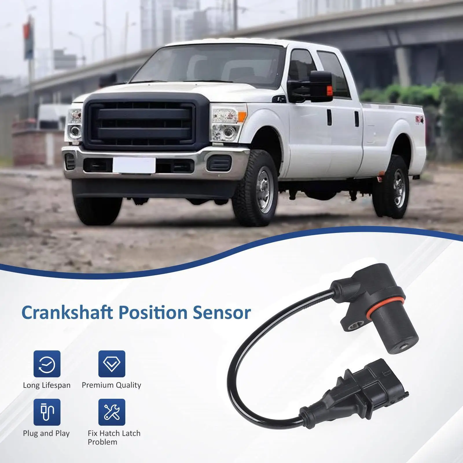 

Engine Crankshaft Position Sensing Parts 0281002410 Professional High