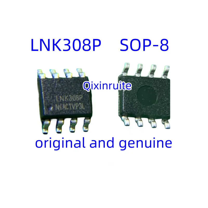 Qixinruite-LED Driver Chip de Potência IC, LNK308P, SMT SOP-8, genuíno, novo