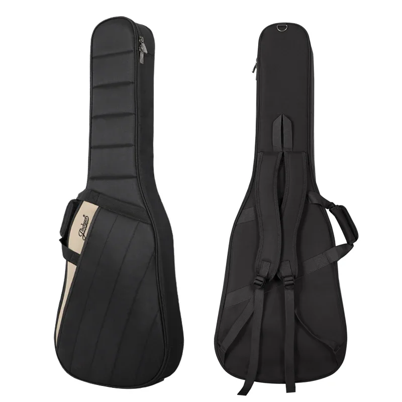 

Waterproof Electric Guitar Gig Bag Thick Foam Padded Electric Guitar Case Double Shoulder Strap