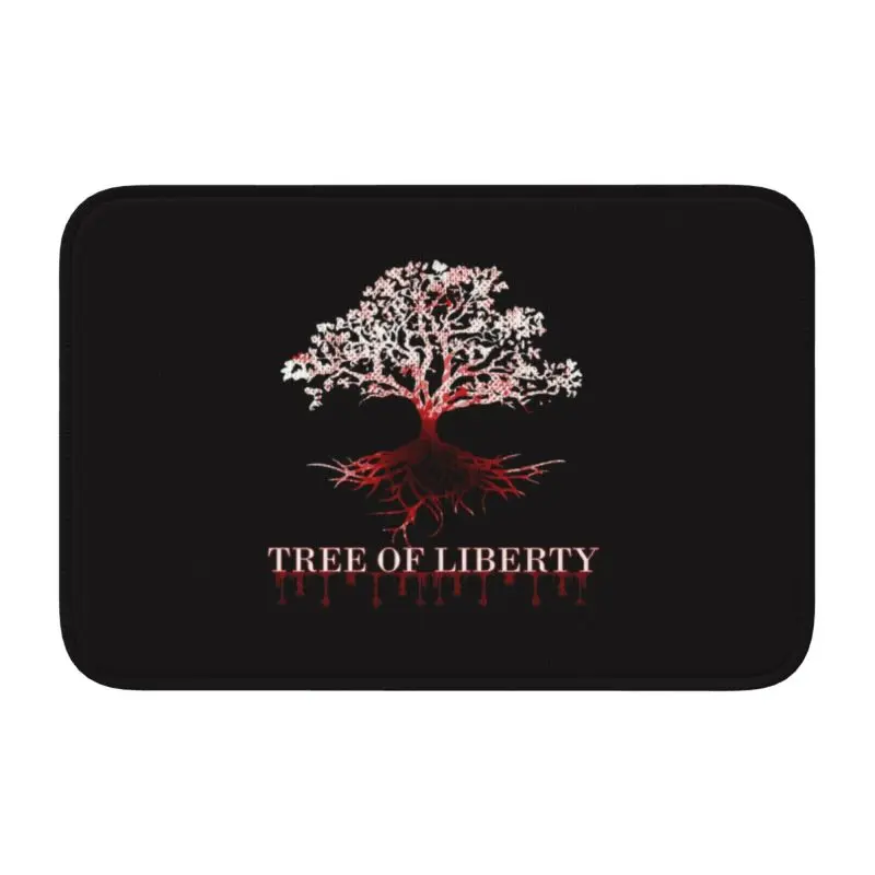 Personalized Liberty Tree Doormat Mat Anti-Slip Patriot Patriotism Kitchen Bath Garden Living Room Welcome Rug Carpet Footpad