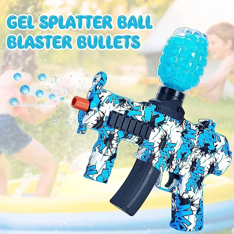 30000pcs/box 7-8mm Gel Balls Water Beads Splat Gun Refill Ammo Polymer Growing Water Balls Vase Decoration Home Decor