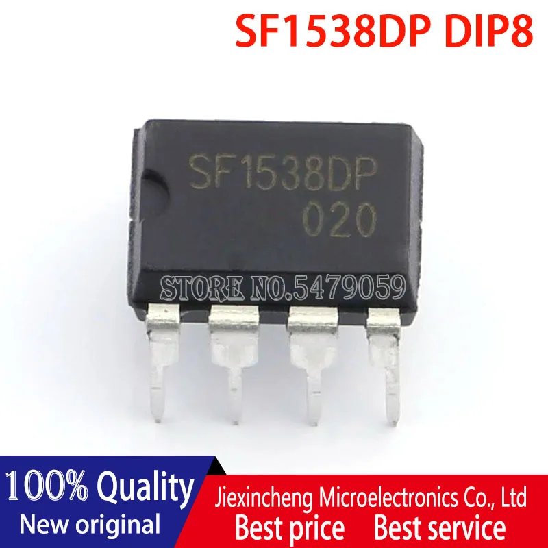 10 sztuk nowy oryginalny kontroler i regulator AC-DC SF1538DP SF1538 DIP8