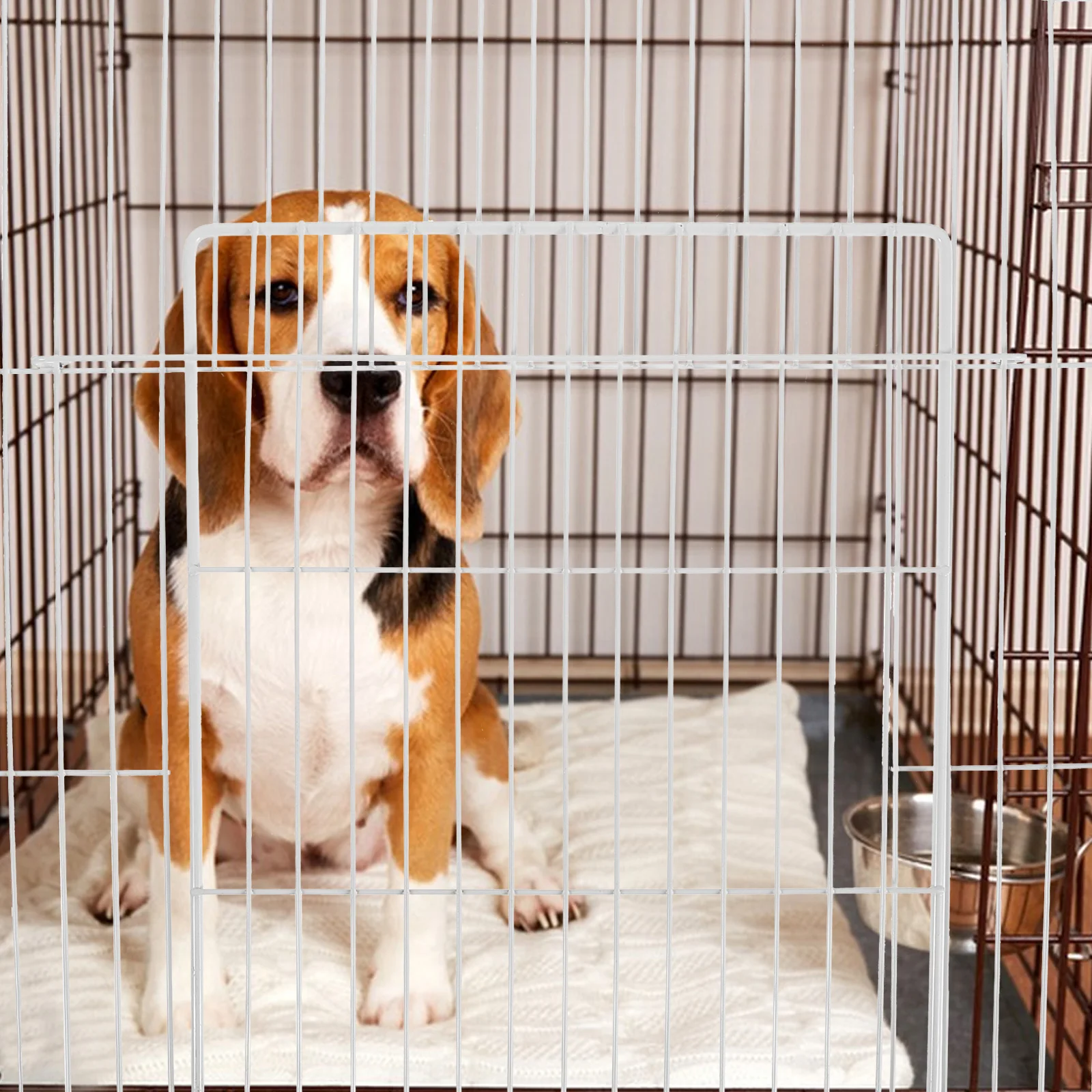 

Modular Cage Accessories Pet Door Panel Dense Mesh Fence Playpen Gate Diy Expansion Rabbit Small Animal Enclosure