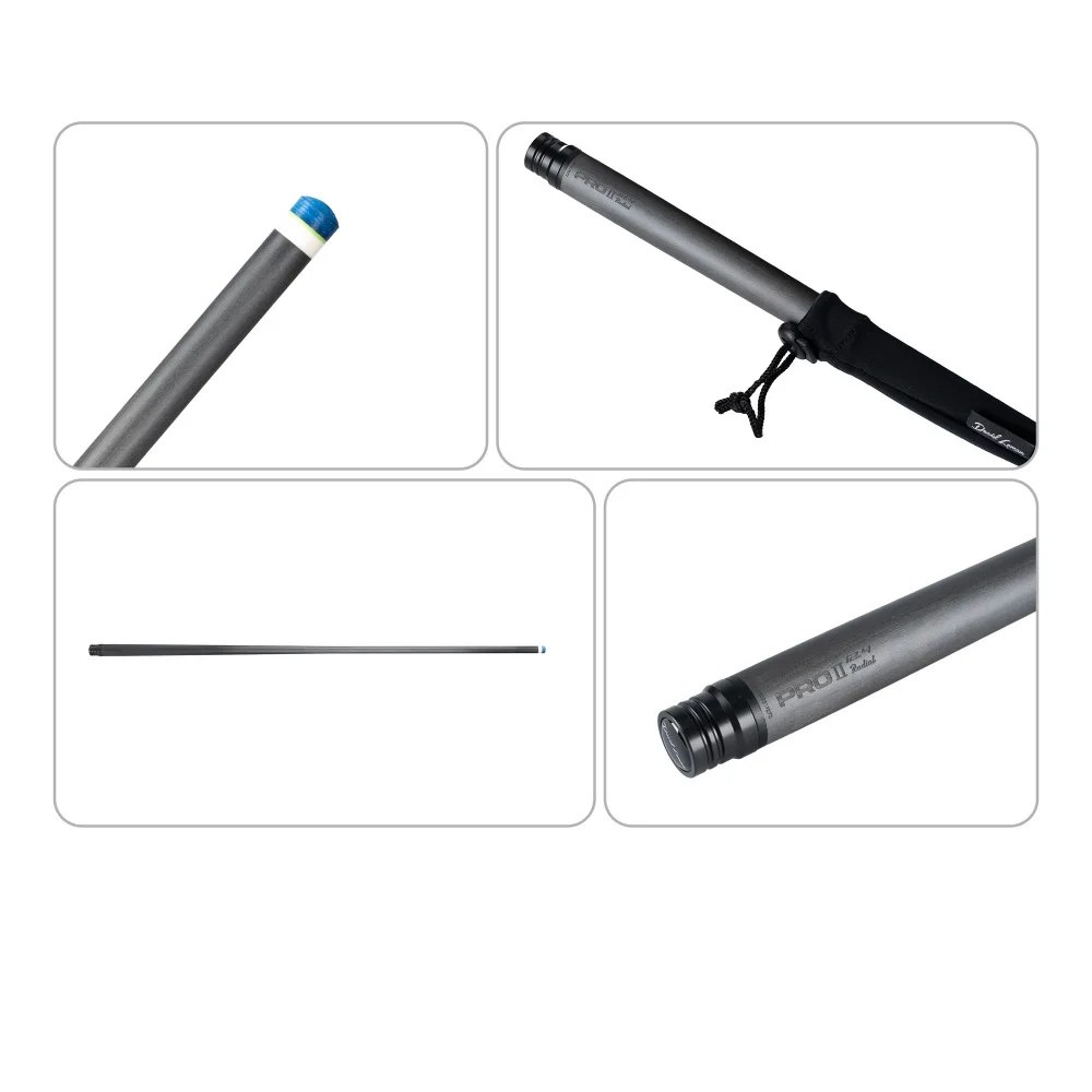 David Loman PROII Billiard Pool Shaft 29 Inch Carbon Fiber 11.8