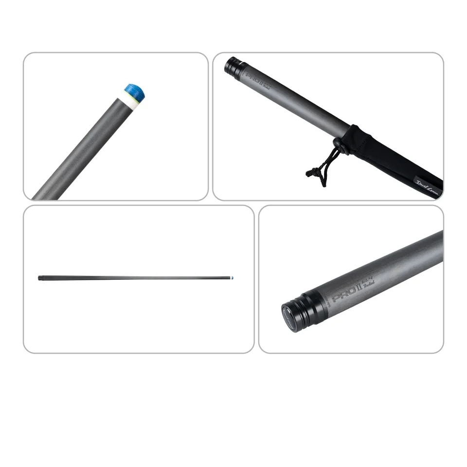 David Loman PROII Billiard Pool Shaft 29 Inch Carbon Fiber 11.8