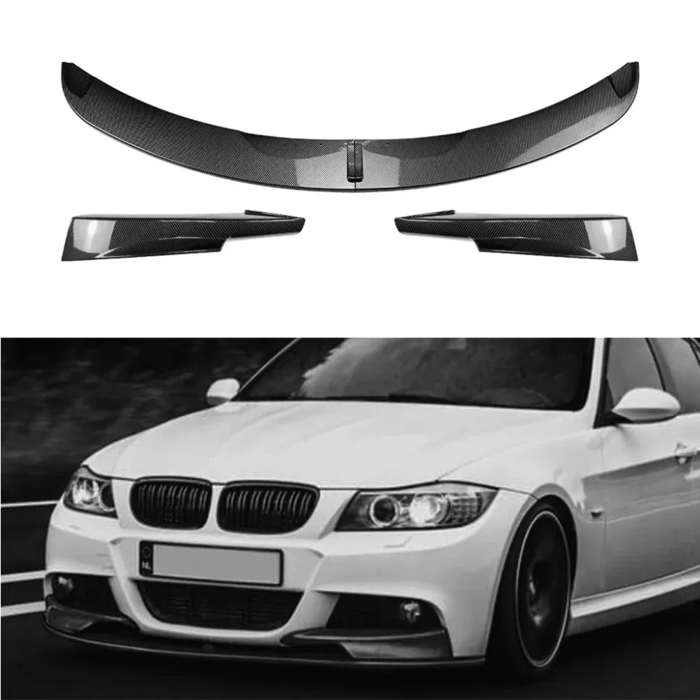 

Front Lower Bumper Spoiler Lip Splitter For BMW 3 Series E90 E91 LCI M Sport 2009-2012 Front Bumper Lip Diffuser Spoiler