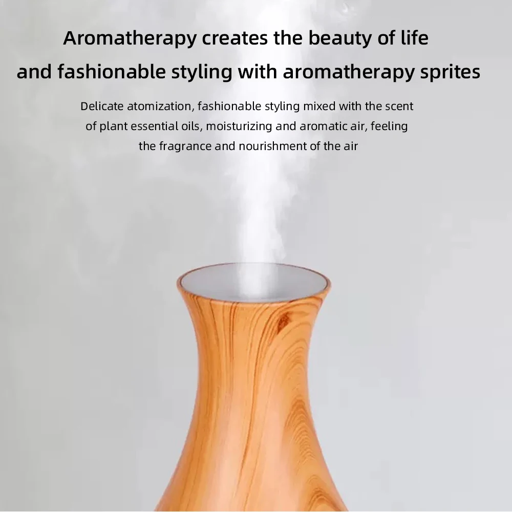 USB Humidifier with Auto Shut Off & 7 Color LED  Compact Air Moisturizer for Office & Home