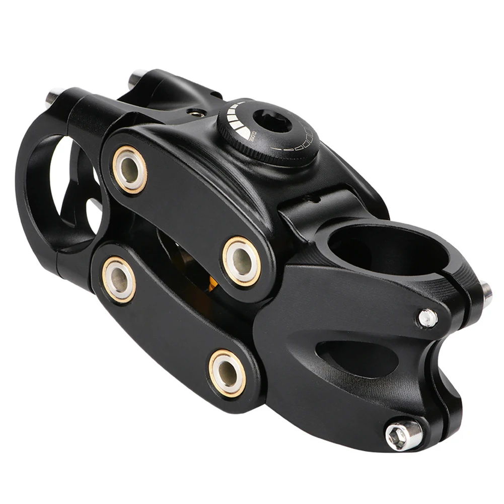 

Suspension Stem 7 Degree Shock-absorbing Bicycle Stem Four Link Adjustable Stem for Gravel Mountain Gravel E-Bikes Off-road 90mm