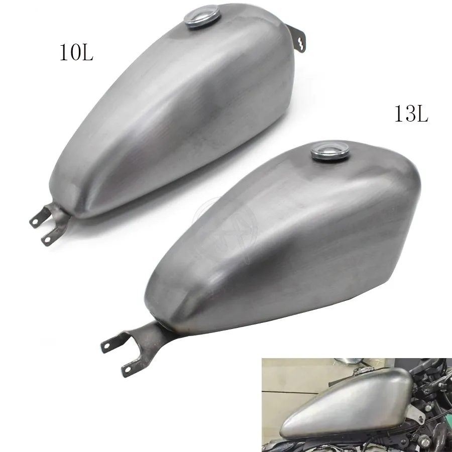 

For Harley Sportster XL1200 883N X48 2004-2005 Motorcycle 10L/13L Carburetor Petrol Gas Fuel Tank