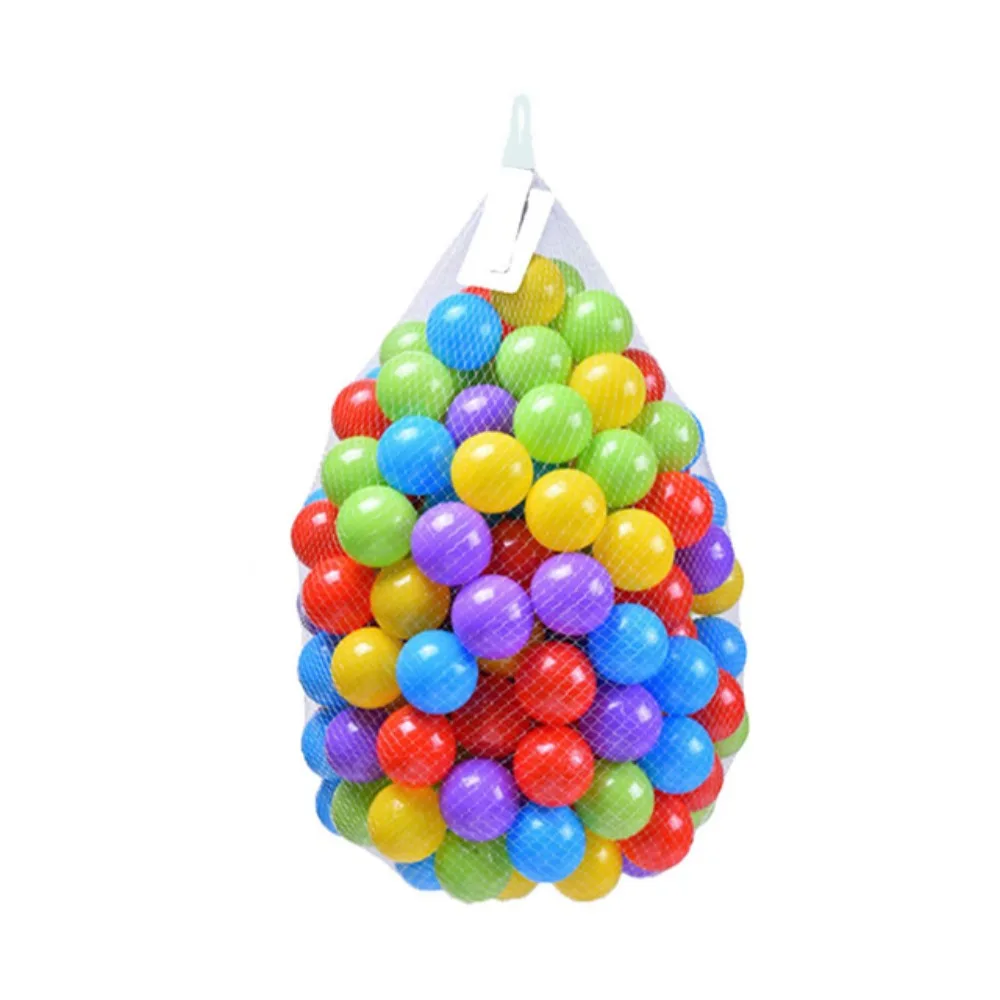 50 قطعة من البلاستيك السميك لعبة كرة المحيط التفاعلية مونتيسوري سميكة موجة الكرة لغز لعبة رائعة ملونة
