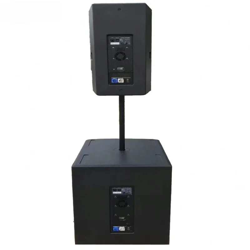 Picture 6: for  Professional sound DSP AMP Audio speaker Active line array system dual 10inch sound speakers line array with power amp