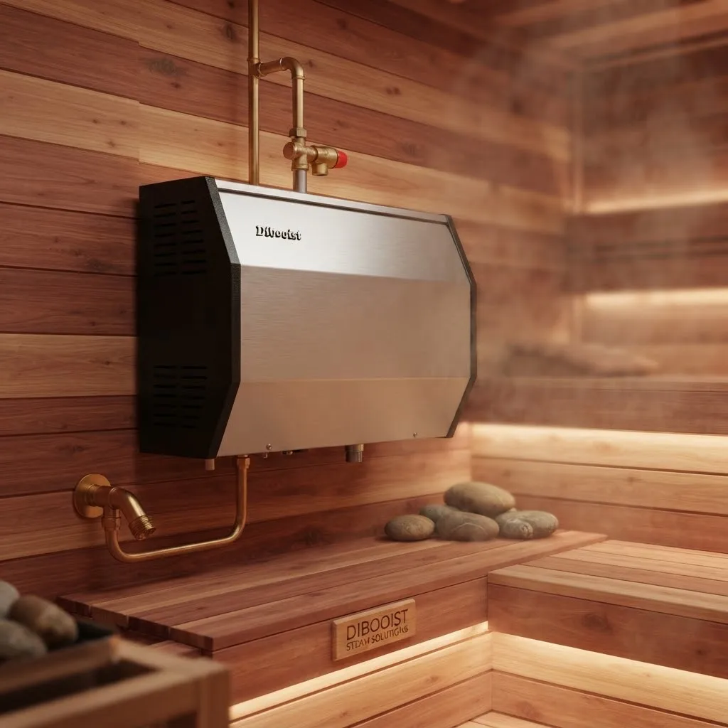 Source Factory Automatic Drainage Sauna Steam Engine Wet Steam Room Household and Commercial Cross-border Supply Hyperthermia