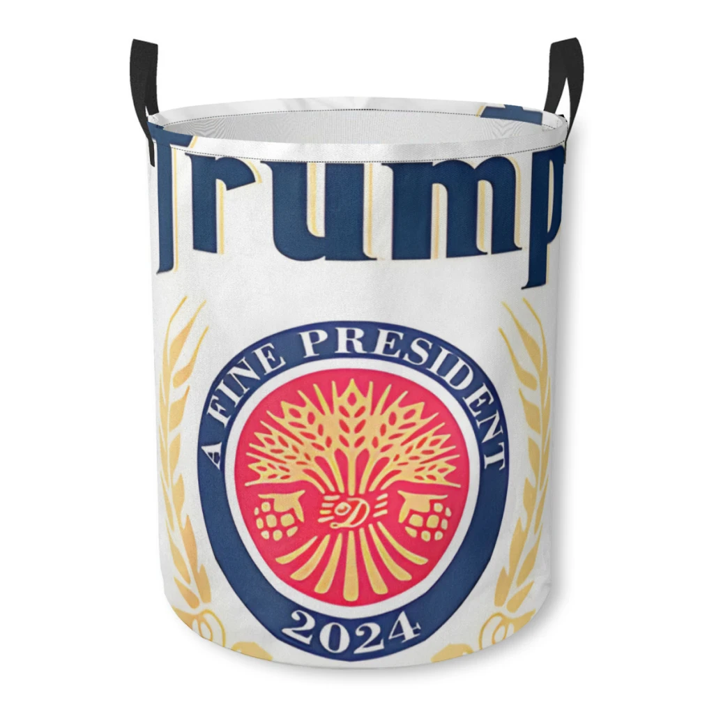 

Laundry Basket Donald Trump 2024 The Return Take America Back Election Fabric Laundry Moving Folding Dirty Laundry Basket