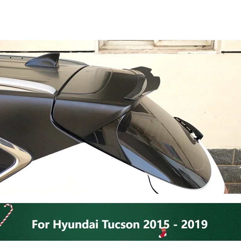 New! Roof Spoiler For Hyundai Tucson 2015 - 2019 Type DGS Carbon Surface Rear Trunk Wing ABS material Refit Accessories