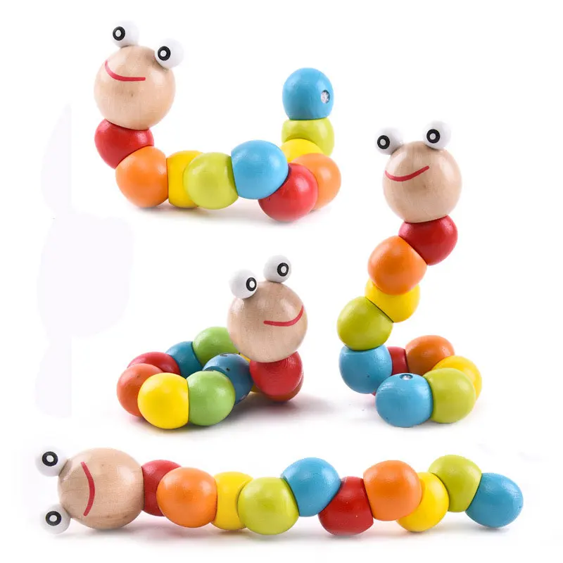 

Early Education Intelligence Building Blocks Wooden Toys for Infants and Toddlers Beaded Baby Products
