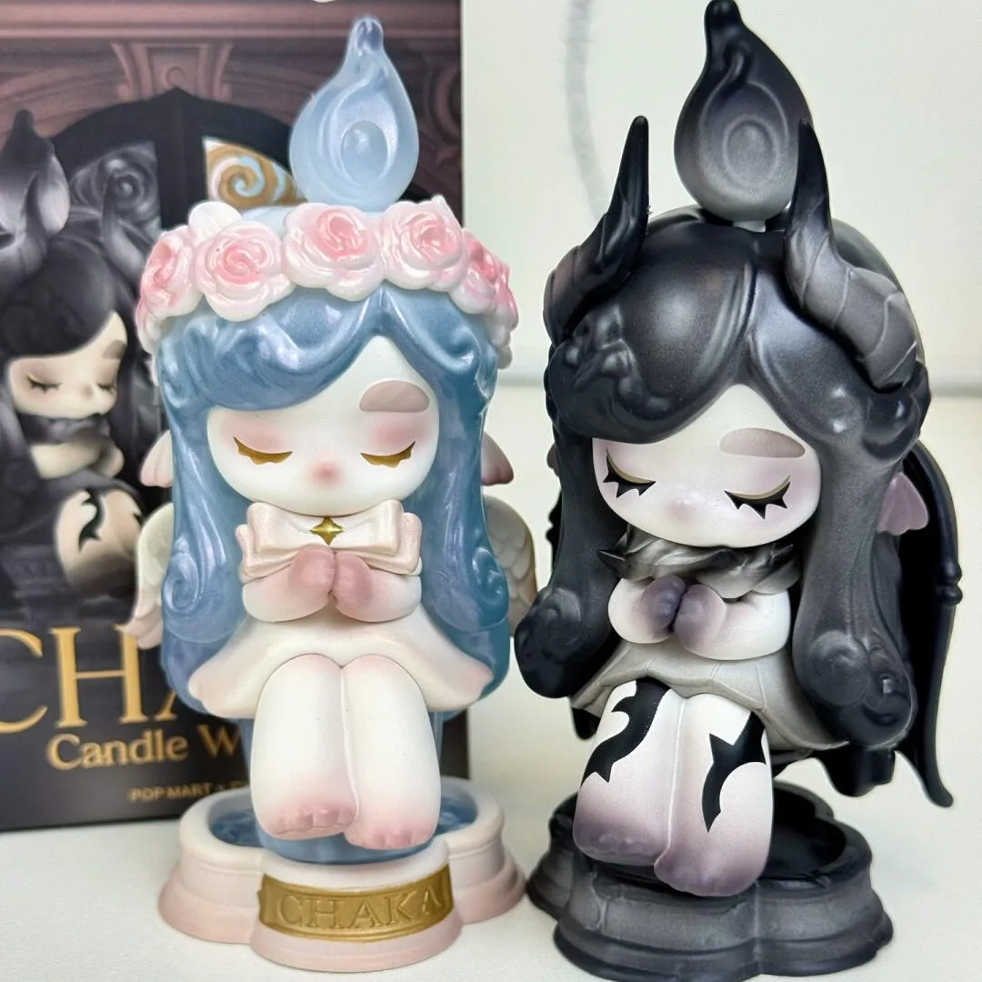 

Genuine Chaka Blind Box Candle Whisper Series Anime Figure Chaka Collection Desktop Decoration Mystery Box Toy Birthday Gift