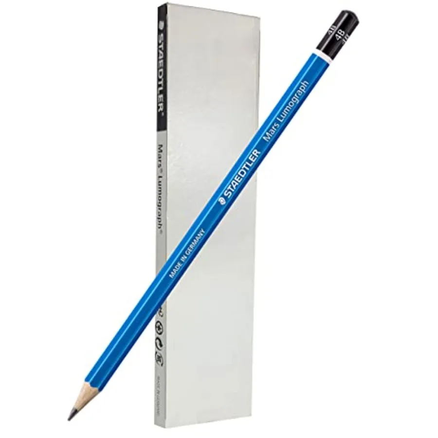 Mars Lumograph Graphite Art Drawing Pencil, 6 Pencils