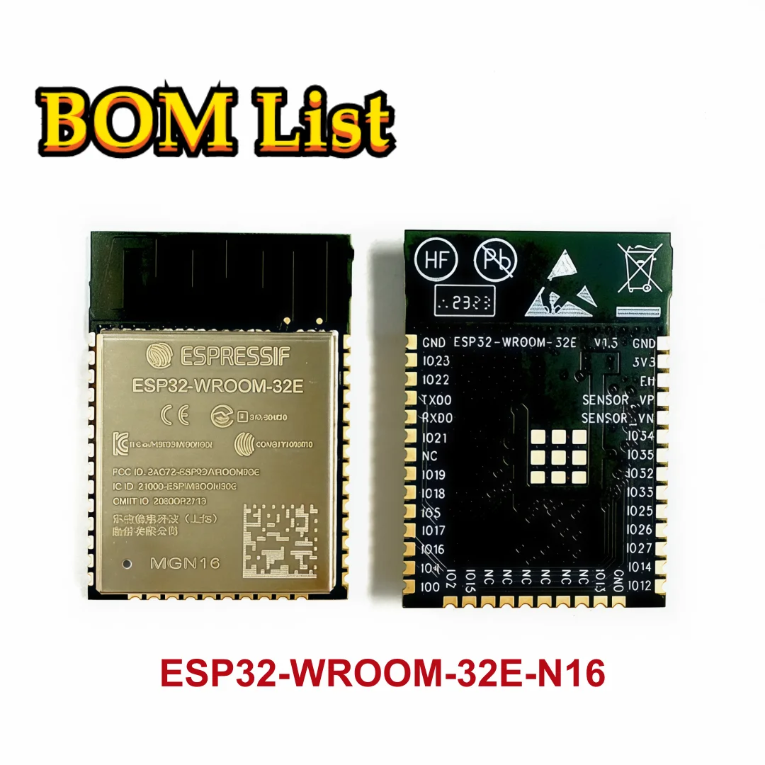 New ESP32-WROOM-32E… - image
