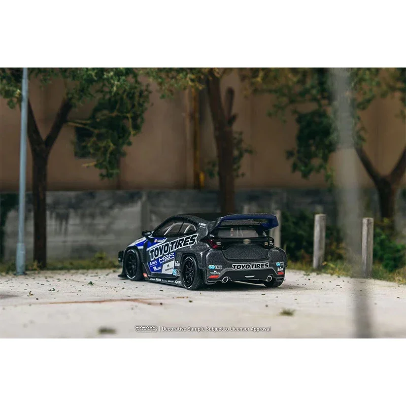 TW 1:64 Pandem GR Yaris TOYO Diecast Diorama Car Model Collection Miniature Toys Tarmac Works