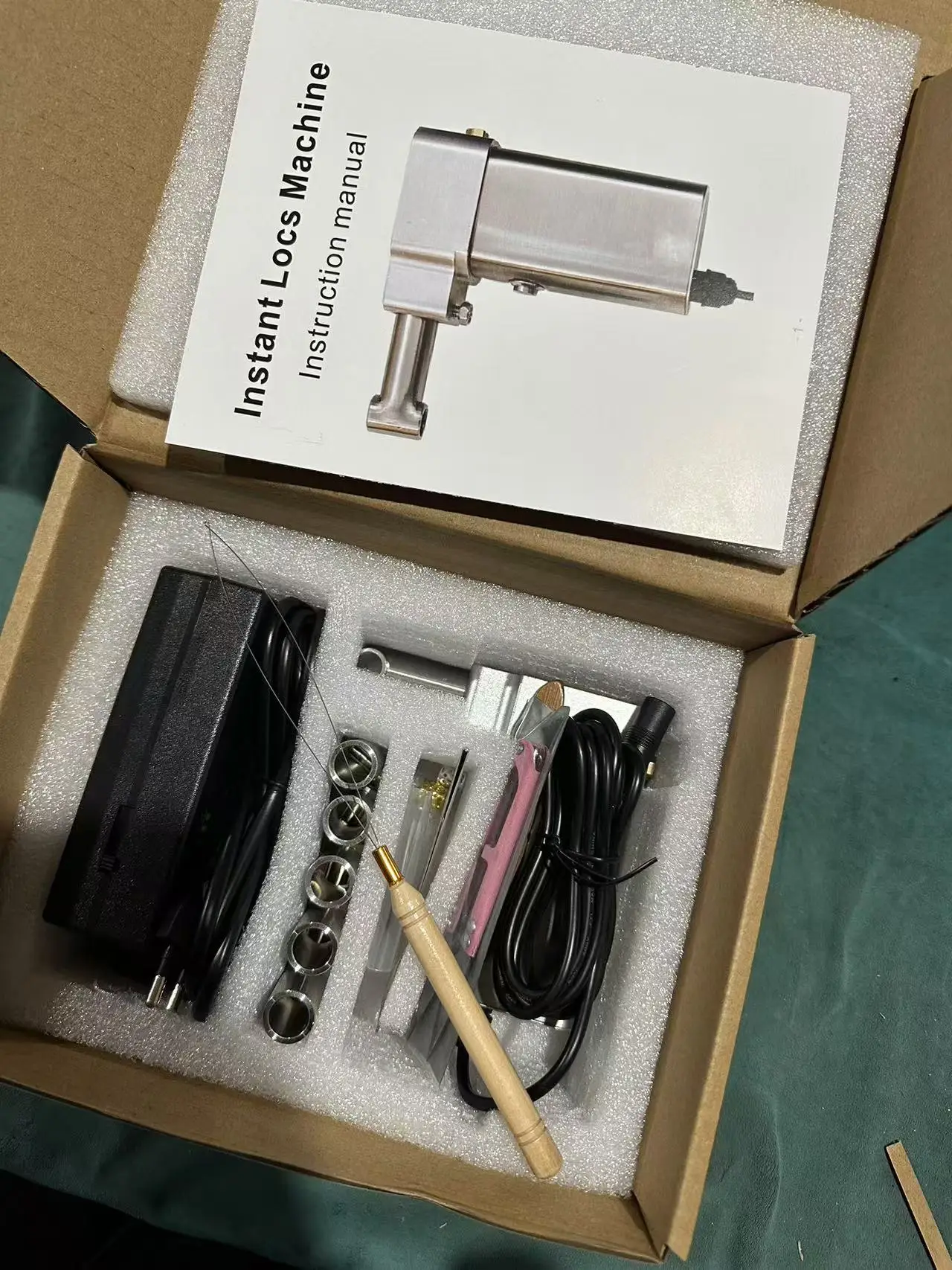 Dreadlock Machine Automatic Braiding Machine Portable DIY Hair Styling Dreadlocks Braiding Electric Dreadlocks Maker