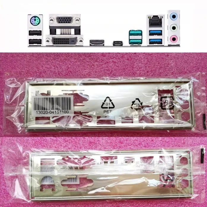 Original new PRIME H370M-PLUS main board baffle, computer case rear flap IO baffle