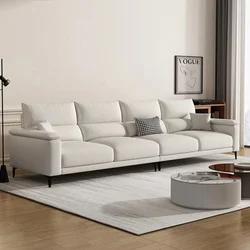 Sofy do salonu Minimalistyczne zestawy sof Nordic Lounge z pięknym dużym salonem Divani Da Soggiorno Home Furniture