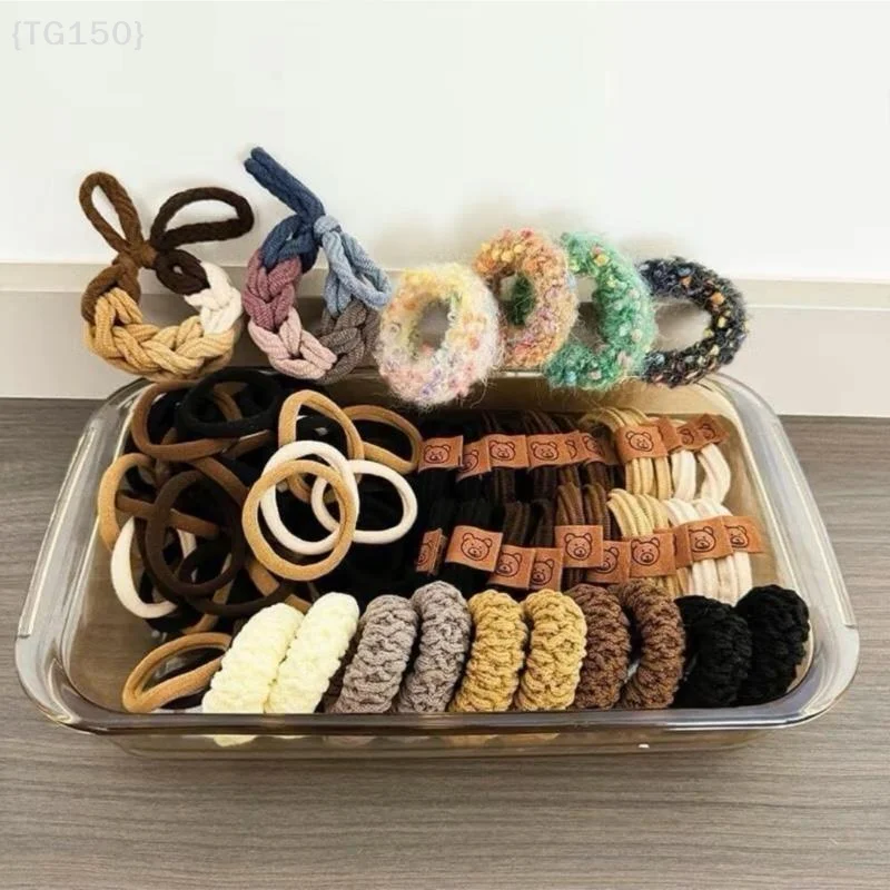 

【TG150】Set Of 86 Hair Ties In Various Colors Suitable For All Hairstyles And Shapes【WT】